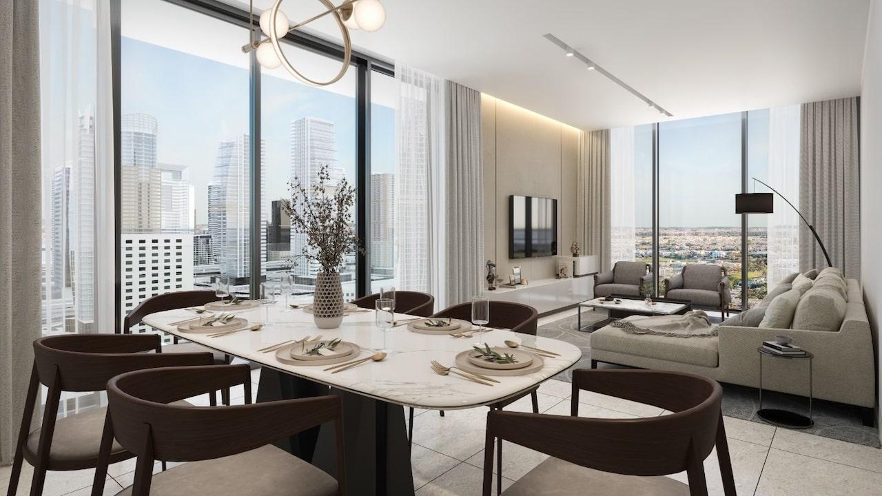 1.5 Bedroom Layout | Furnished | Jumeirah Island Views